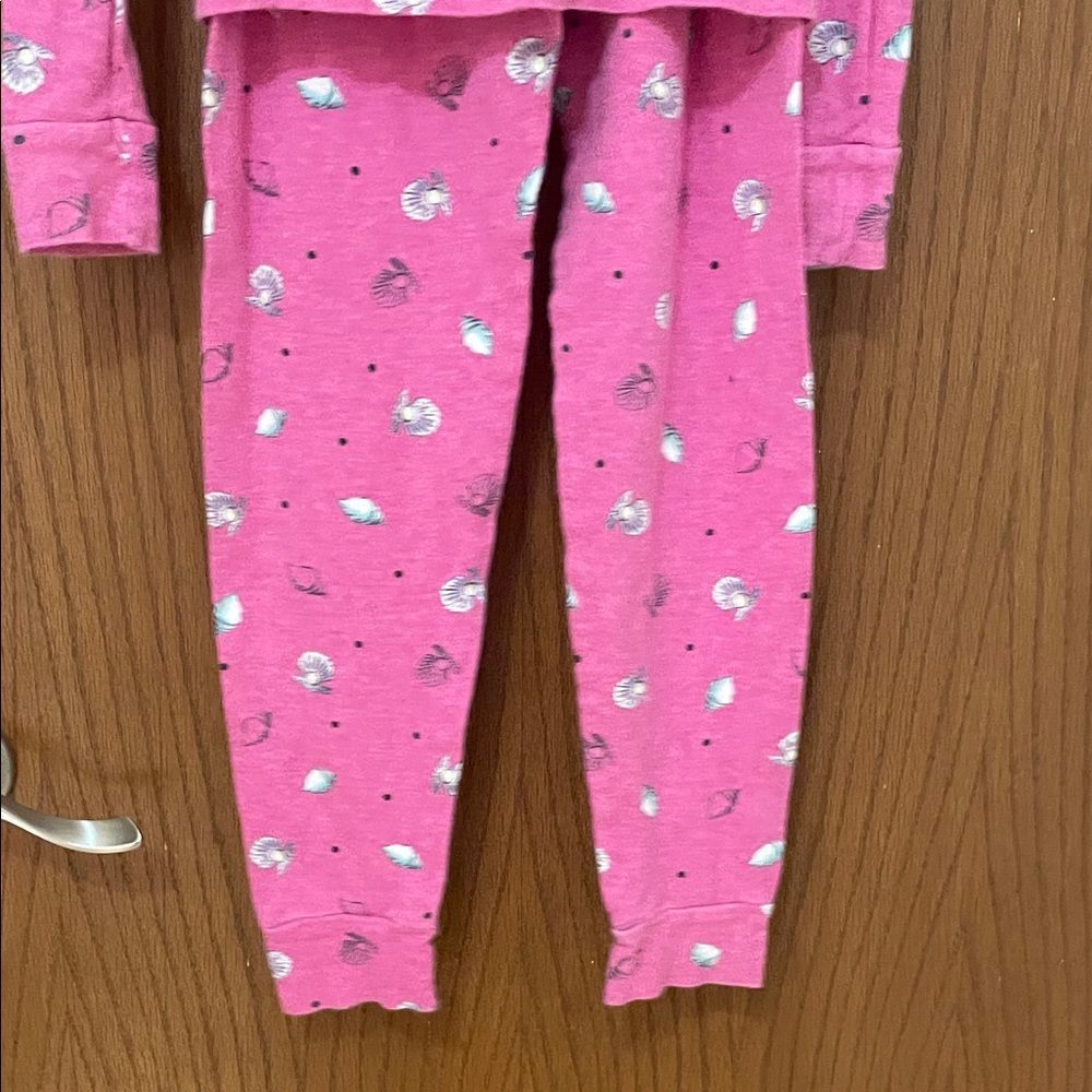 DISNEY UGC Girls Sz 10 Ariel Little Mermaid Pink Pajama Set - Picture 8 of 11